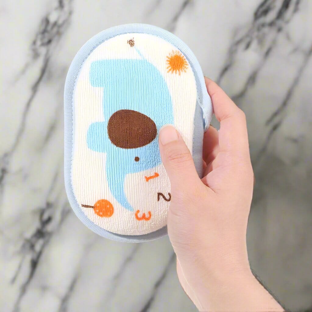 Eponge de Bain - BabyBathSponge™ - Bleu