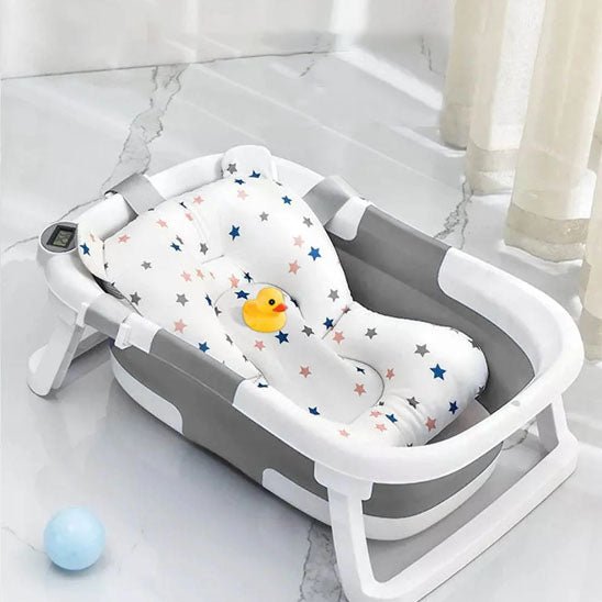 baingoire bebe pliable gris decor