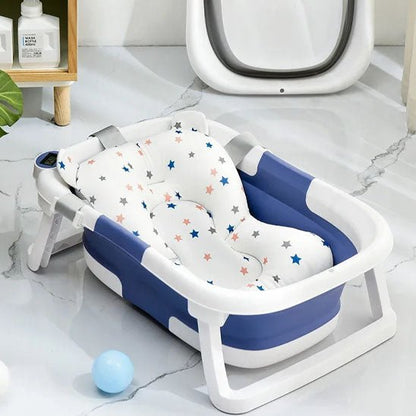 baingoire bebe pliable bleu maman