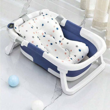 baingoire bebe pliable bleu joli