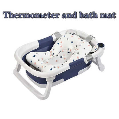baignoire bebe support bleu blanc