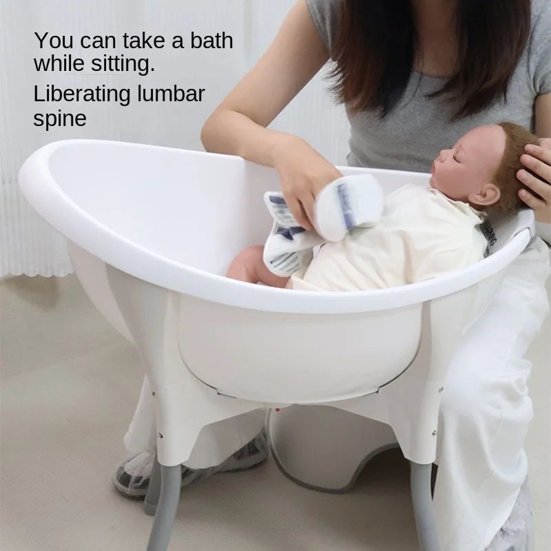 baignoire bebe sur pied assis