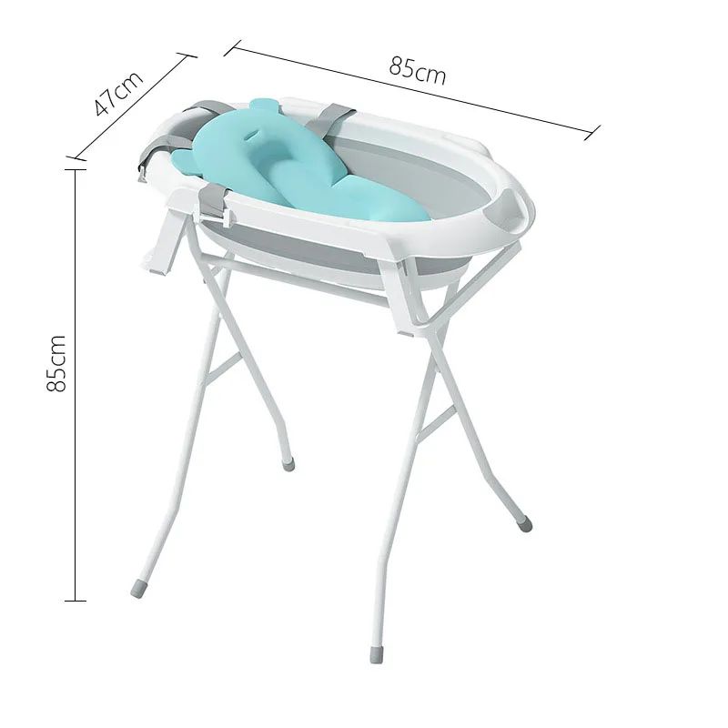 baignoire bebe sur pied bot support