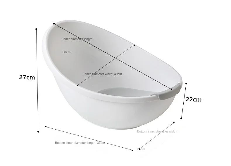 baignoire bebe sur pied mesure