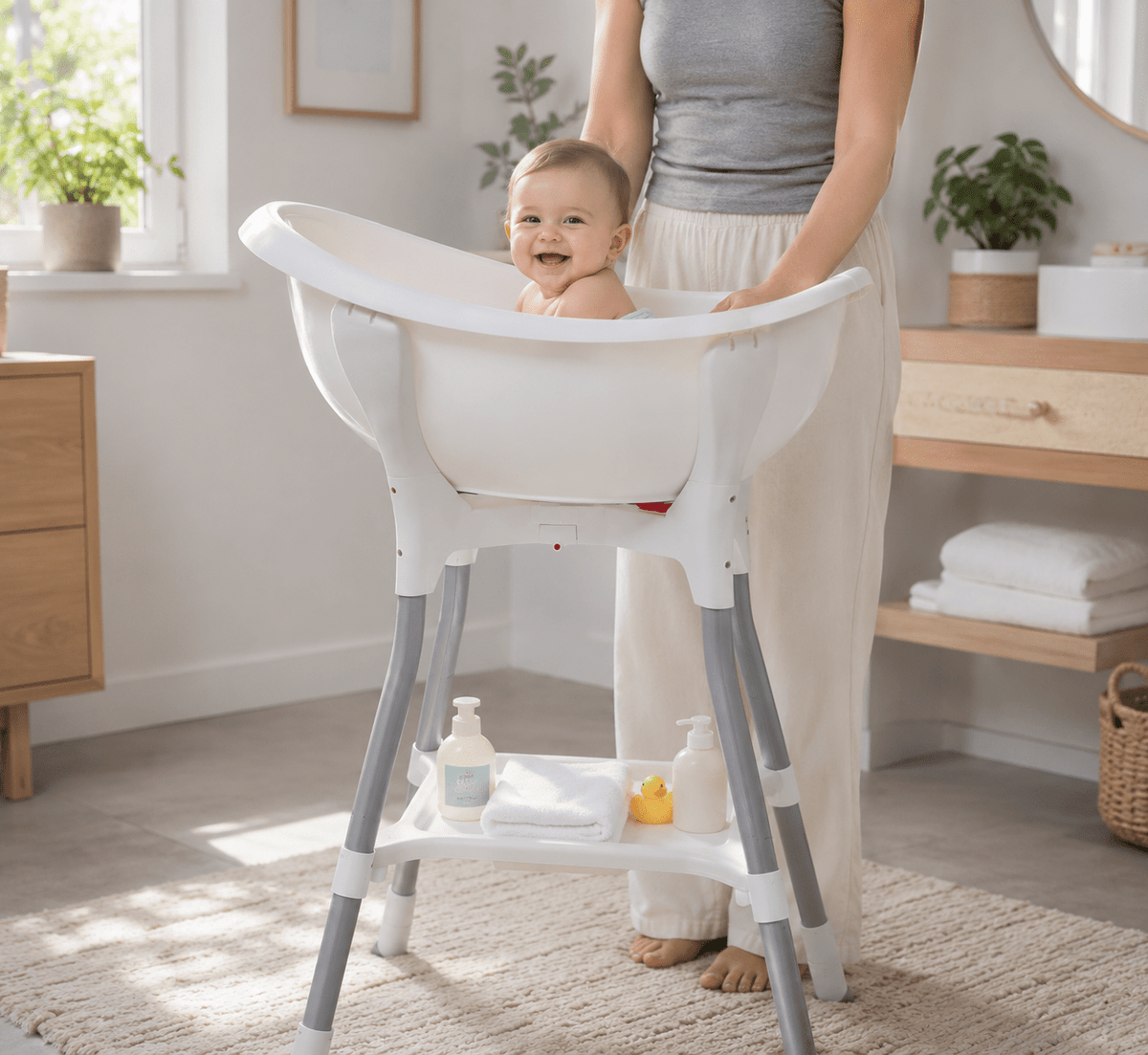 baignoire bebe sur pied voute