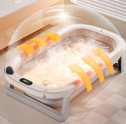 baignoire pliable bebe thermomètre