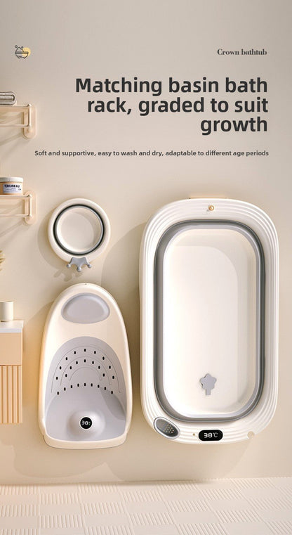 baignoire pliable thermomètre bebe