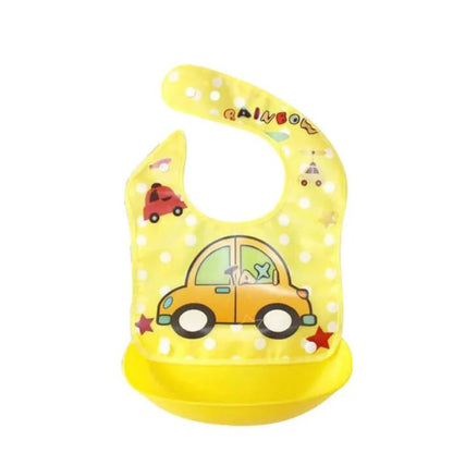 bavoir bebe jaune taxi