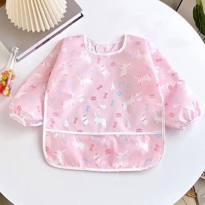 bavoir bebe rose lapin