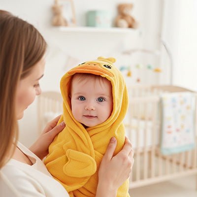 cape de bain bebe fauna