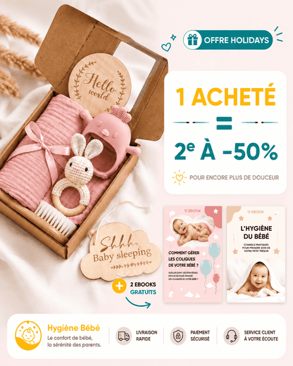 coffret cadeau bebe hygiene 