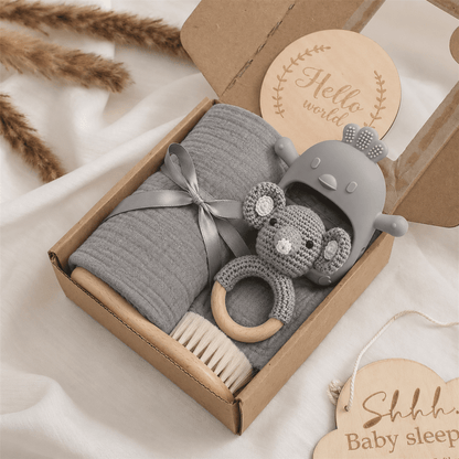 coffret cadeau hygiene gris