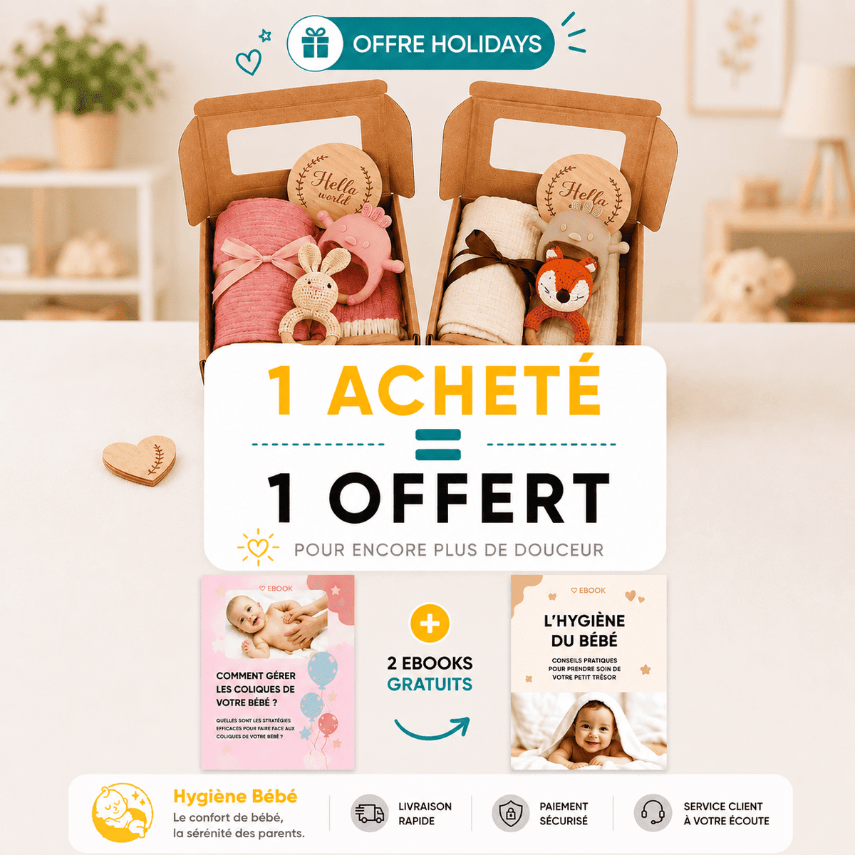 coffret cadeau hygiene offre