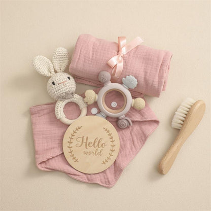 coffret cadeau hygiene rose pale