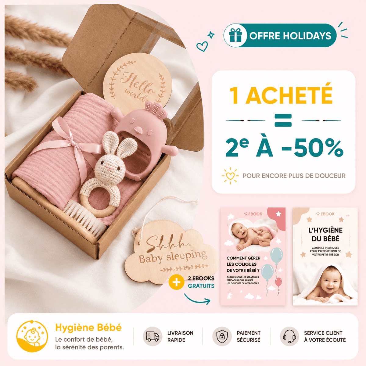 coffret cadeau hygiene