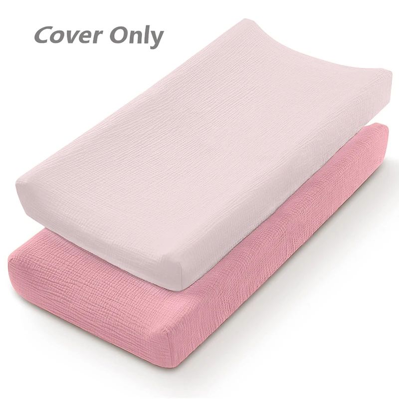 housse matelas a langer rose tico