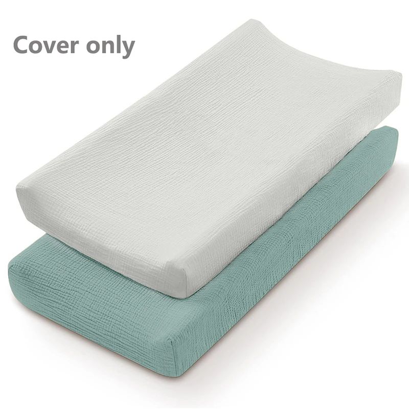 housse matelas a langer vert clair tico 