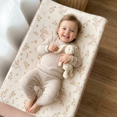 Housse matelas à langer | Flora