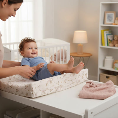 Housse matelas à langer | Flora
