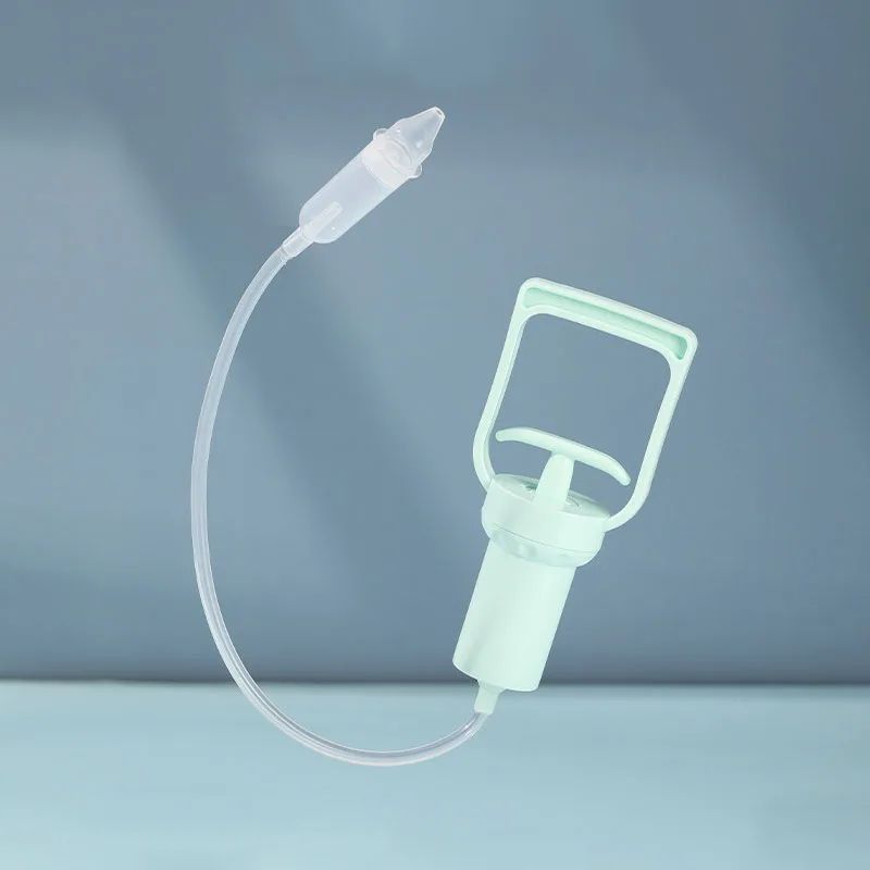 mouche bebe dispositif aspiration nez vert menthe