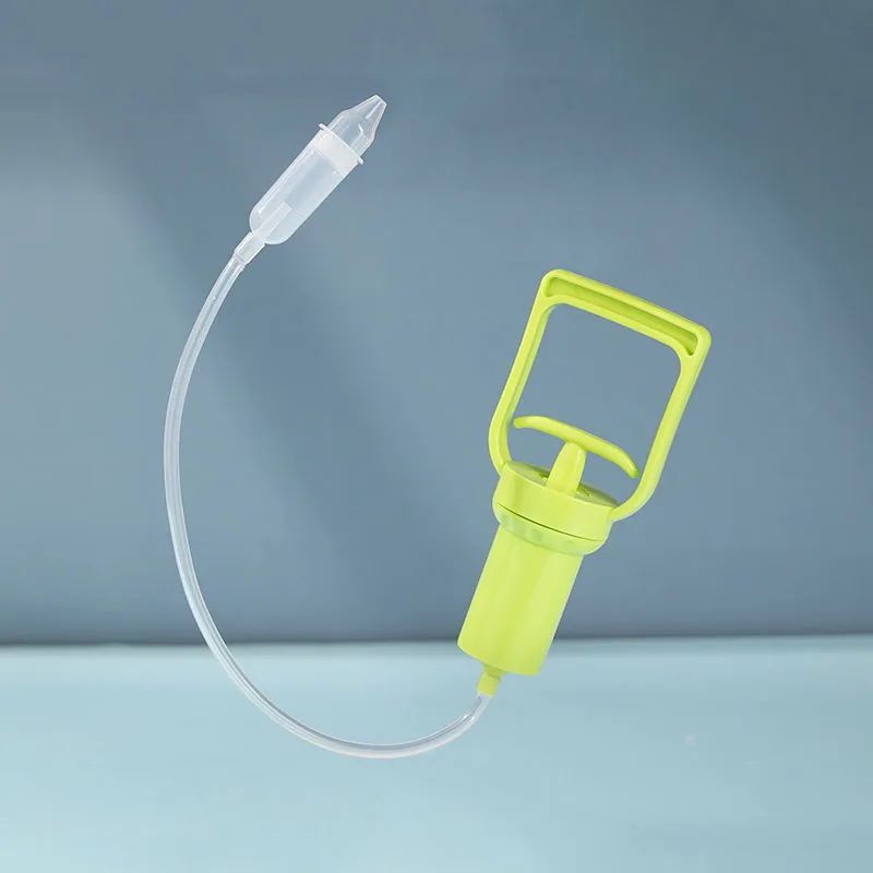 mouche bebe dispositif aspiration nez vert jaune