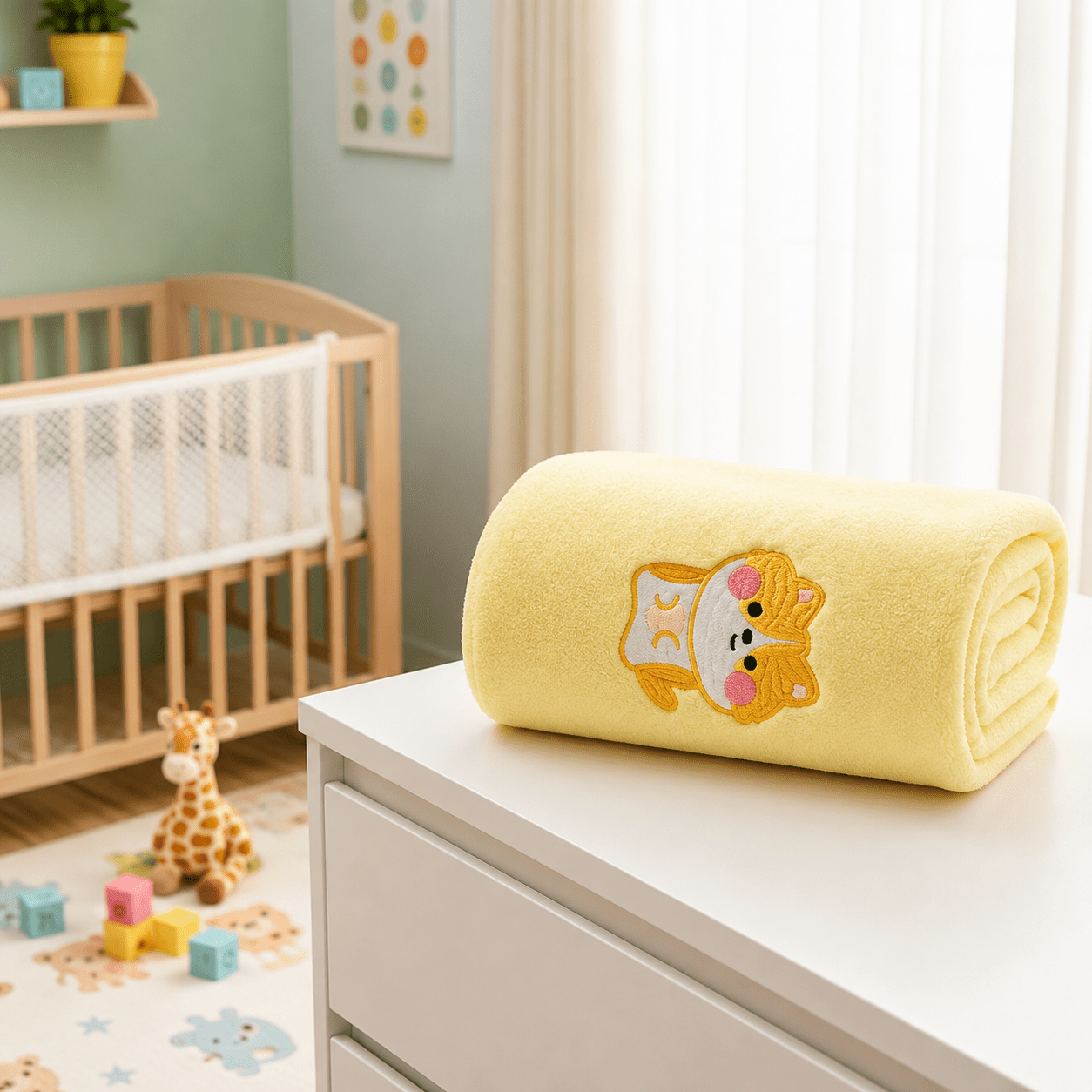 serviette de bain bebe poupi exposition