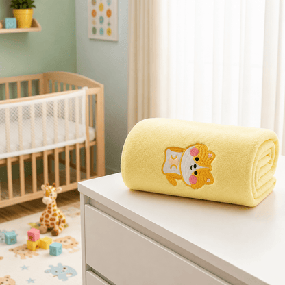 serviette de bain bebe poupi exposition