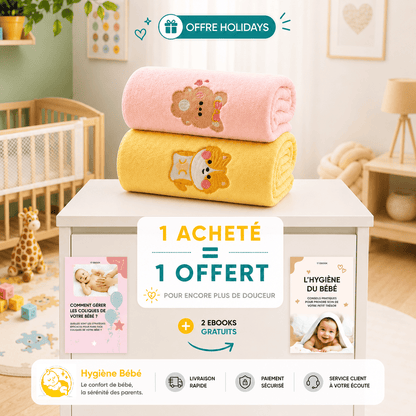 Serviette de bain bébé | Poupi