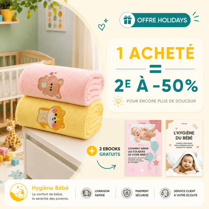 Serviette de bain bébé | Poupi