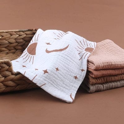 SERVIETTE POUR BEBE - BabyCottonWipe™ - Style D