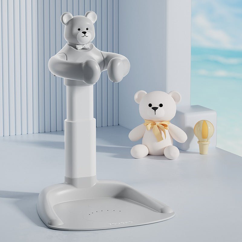 support de bain bebe blanc ourson