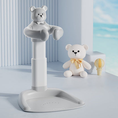 support de bain bebe blanc ourson