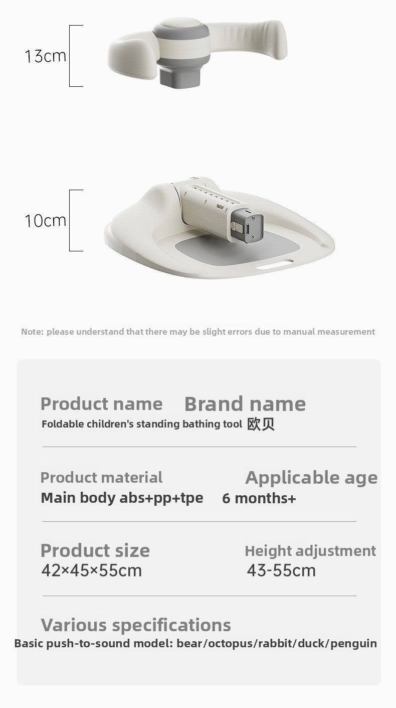 support de bain bebe ourson product
