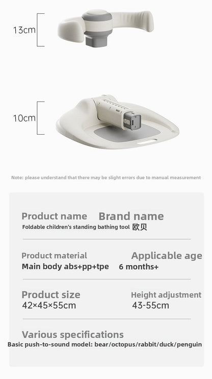 support de bain bebe ourson product