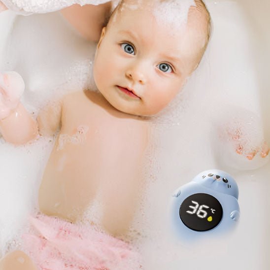 thermometre bain bebe bebe allonge eau affichage temperature