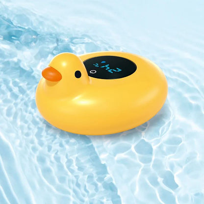 thermometre bain bebe design canard jaune produit