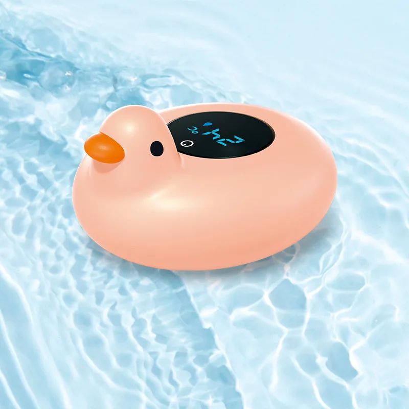 thermometre bain bebe design canard rose produit