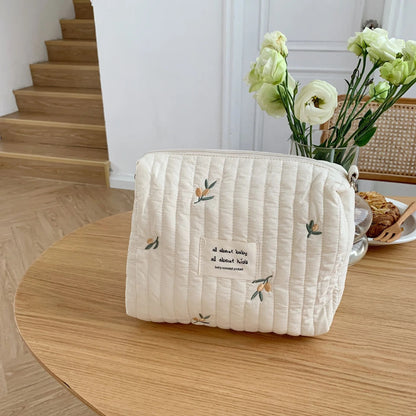 trousse de soin bebe fleur