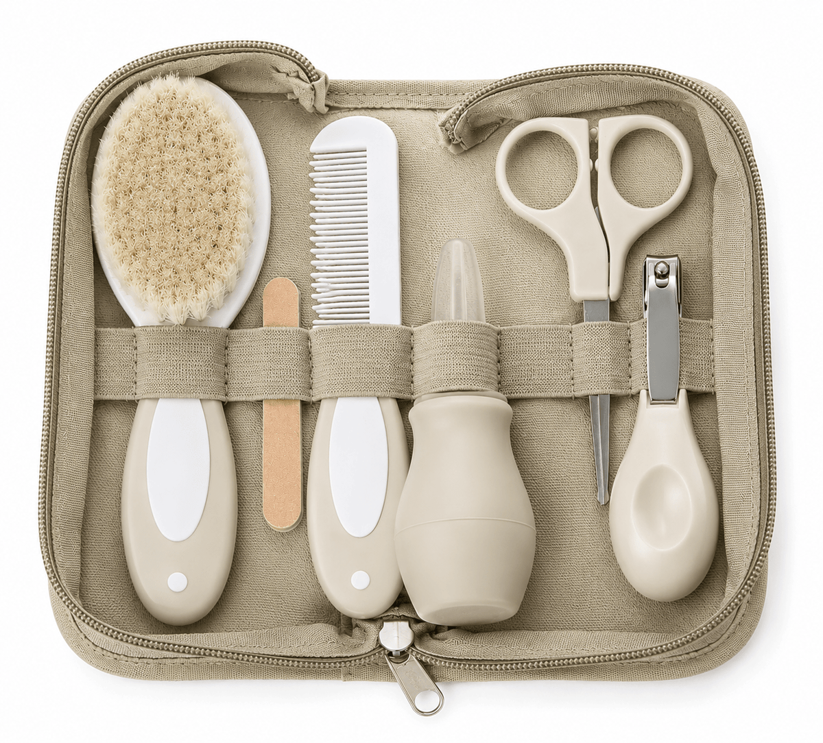 trousse de soin bebe lou marron