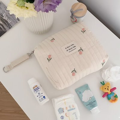 trousse de soin bebe ourson fleuron