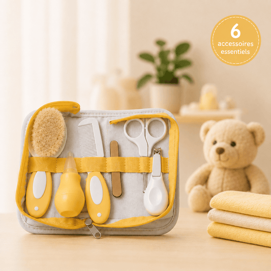 trouse de soin bebe lou jaune pub